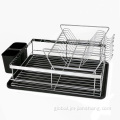 Chrome Plated Iron Dish Rack 2 Tier Chrome Plated Dish Rack Manufactory